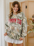 Bama Crimson Tide Filled Gault Camouflage Sweatshirt