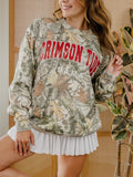 Bama Crimson Tide Filled Gault Camouflage Sweatshirt