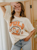 Tennessee Vols Gridiron Football Off White Thrifted Tee