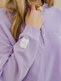 LSU Tigers Stitched Purple Signature Waffle Top