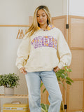 LSU Tigers Varsity Plaid Off White Hoodie