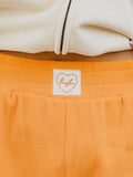 LivyLu Signature Waffle Orange Lounge Shorts