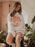 OSU Cowboys Gridiron Weekend Edit Ash Gray Mock Neck Sweatshirt