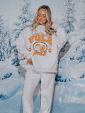 Tennessee Vols Gridiron Weekend Edit Ash Gray Mock Neck Sweatshirt