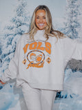 Tennessee Vols Gridiron Weekend Edit Ash Gray Mock Neck Sweatshirt