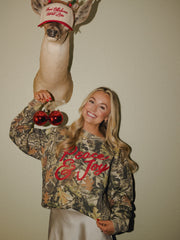 Peace & Joy Camouflage Sweatshirt