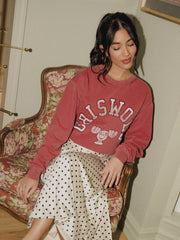 Griswold Crimson Sweatshirt
