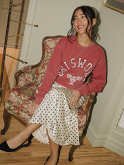 Griswold Crimson Sweatshirt