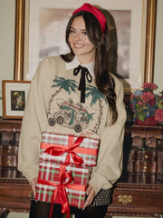 The Beach Boys Merry Christmas Baby Sand Thrifted Sweatshirt