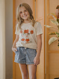 Children's Tennessee Vols Cheer Off White Tee