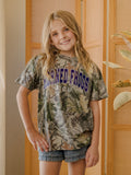 Children's TCU Horned Frogs Filled Gault Camo Tee