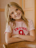 Children's OU Sooners Sporty Charm Pink Tee