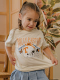Children's Dolly Parton Raised on Dolly & The Vols Cream Tee