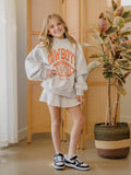 Children's OSU Cowboys Campus Classic Gray Mock Neck Sweatshirt