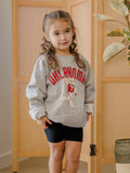 Children's OU Cartoon Mascot Gray Sweatshirt