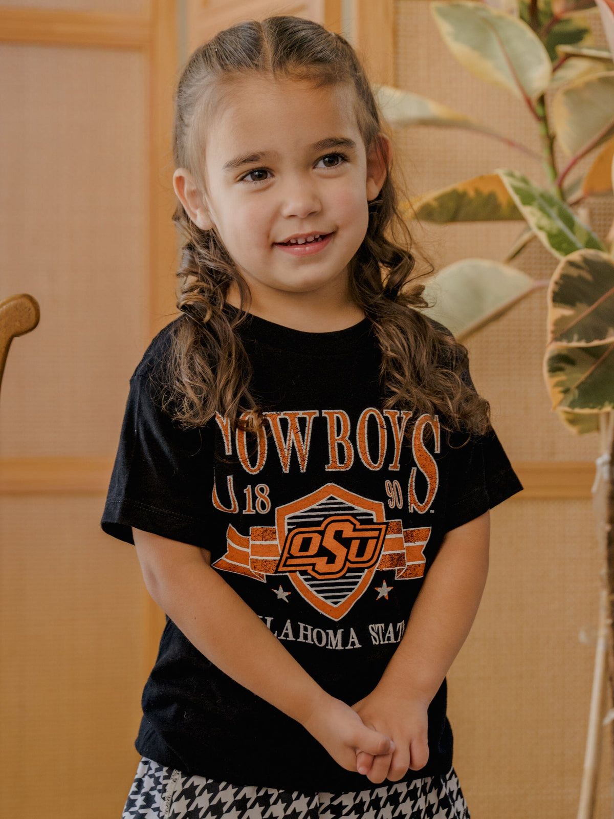 Children's OSU Cowboys Pep Rally Black Tee