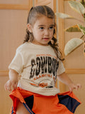 Children's OSU Cowboys Established Date Helmet Ivory Tee