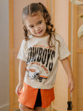 Children's OSU Cowboys Established Date Helmet Ivory Tee