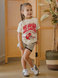 Children's OU Sooners Established Date Helmet Ivory Tee