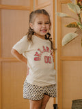Children's OU Mega Arch Oatmeal Tee