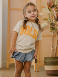 Children's Vols Mono Puff Ink Off White Tee