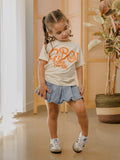 Children's Dolly Parton GBO Butterfly Oatmeal Tee