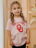 Children's OU Sooners Sporty Charm Pink Tee