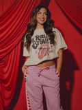 Rolling Stones XOXO Off White Thrifted Tee