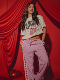Rolling Stones XOXO Off White Thrifted Tee