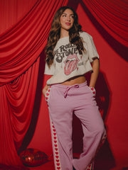 Rolling Stones XOXO Off White Thrifted Tee