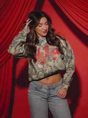 Oklahoma OKLA Hearts Camouflage Sweatshirt