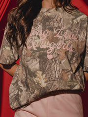 Long Live Cowgirls Camouflage Tee