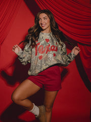 Texas Hearts Camouflage Sweatshirt