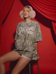 Oklahoma OKLA Established Script Camouflage Tee