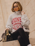 *COMING SOON* OU Sooners Campus Classic Gray Roll Neck Sweatshirt