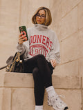 *COMING SOON* OU Sooners Campus Classic Gray Roll Neck Sweatshirt