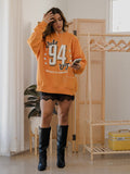 Tennessee Vols Jersey Patch Orange Chrome Hi Dive Sweatshirt