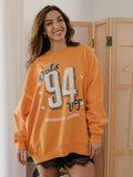 Tennessee Vols Jersey Patch Orange Chrome Hi Dive Sweatshirt