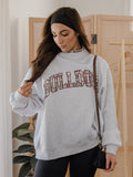 *COMING SOON* Mississippi State Bulldogs Varsity Plaid Mock Neck Sweatshirt