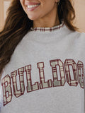 *COMING SOON* Mississippi State Bulldogs Varsity Plaid Mock Neck Sweatshirt