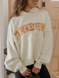 *COMING SOON* Tennessee Vols Varsity Plaid Off White Hoodie