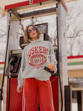 *COMING SOON* Nebraska Huskers Campus Classic Gray Roll Neck Sweatshirt
