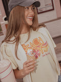 The Beach Boys Retro Fun Fun Yellow Ellie Perfect Tee