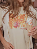 The Beach Boys Retro Fun Fun Yellow Ellie Perfect Tee