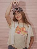 The Beach Boys Retro Fun Fun Yellow Ellie Perfect Tee