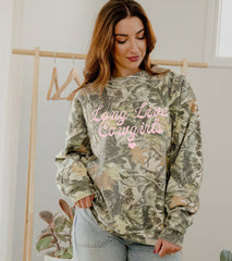 Long Live Cowgirls Camouflage Sweatshirt