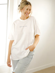 Making Spirits Bright White Tee