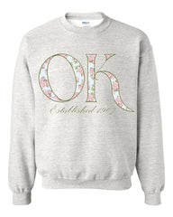 OK Palace Rose Ash Thrifted Sweatshirt