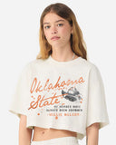 Willie Nelson OSU Heroes Off White Cropped Tee