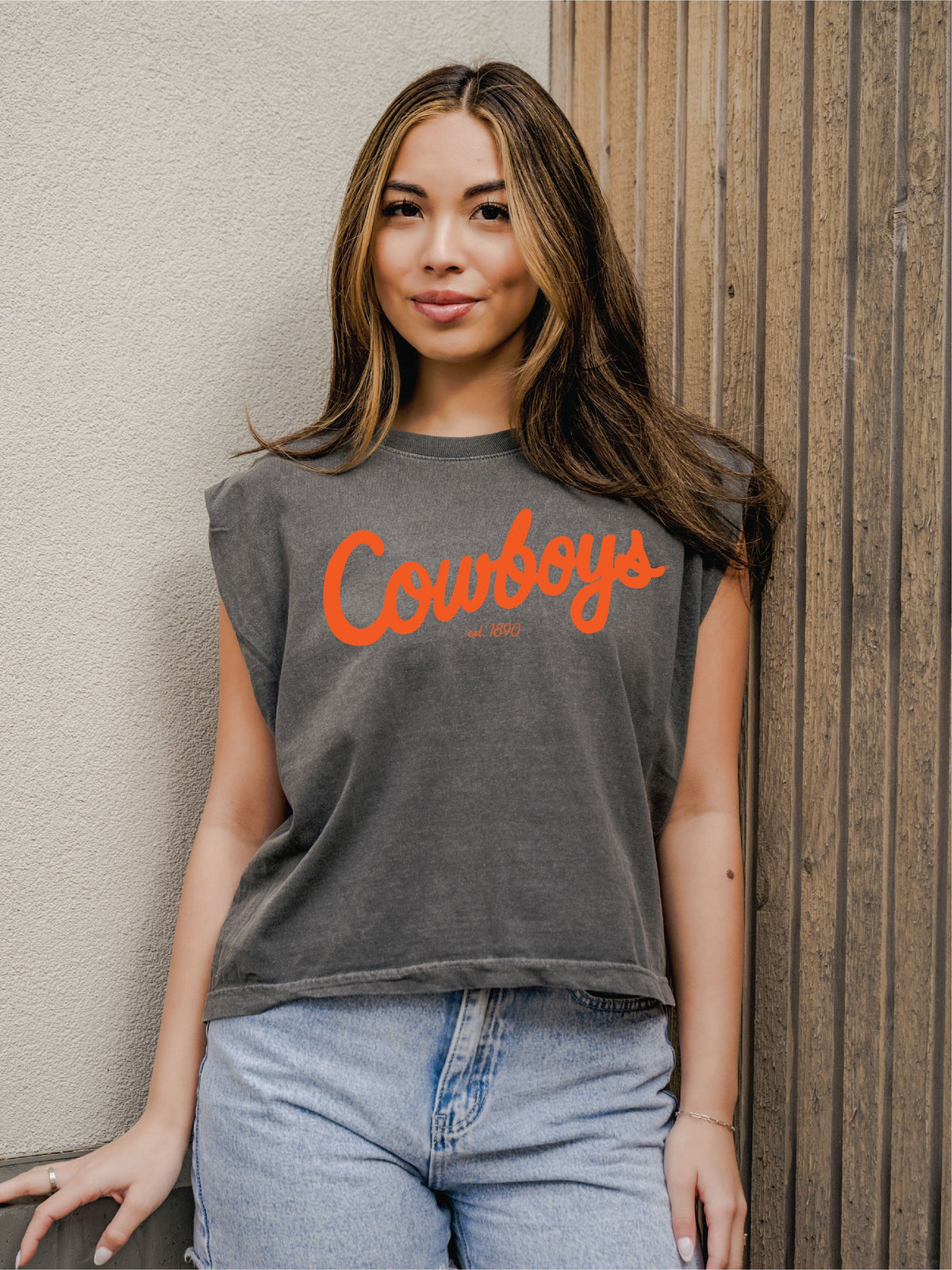OSU Cowboys Bold Script Smoke Tank